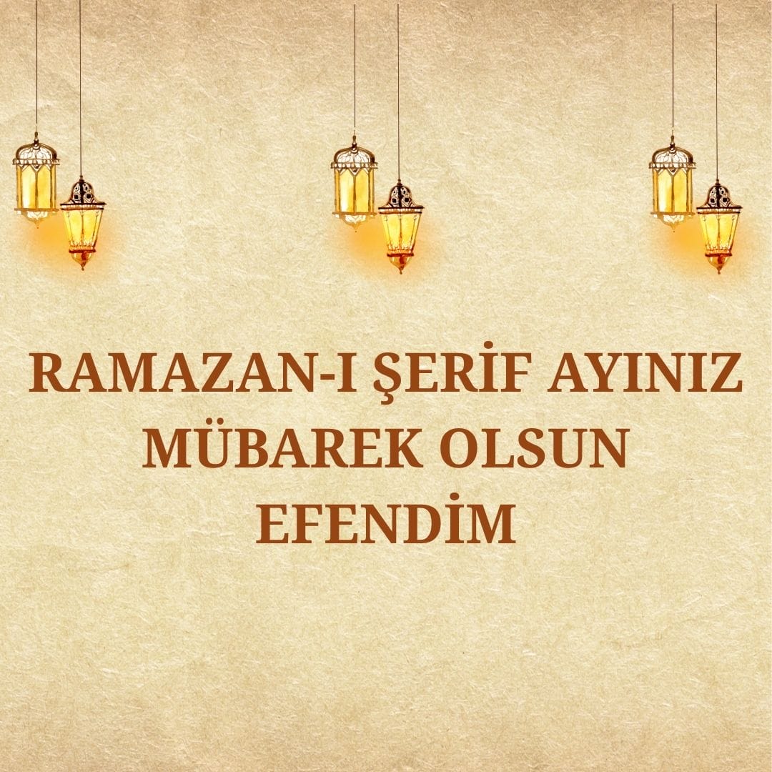 Ramazan Ayı Tebrik (1)